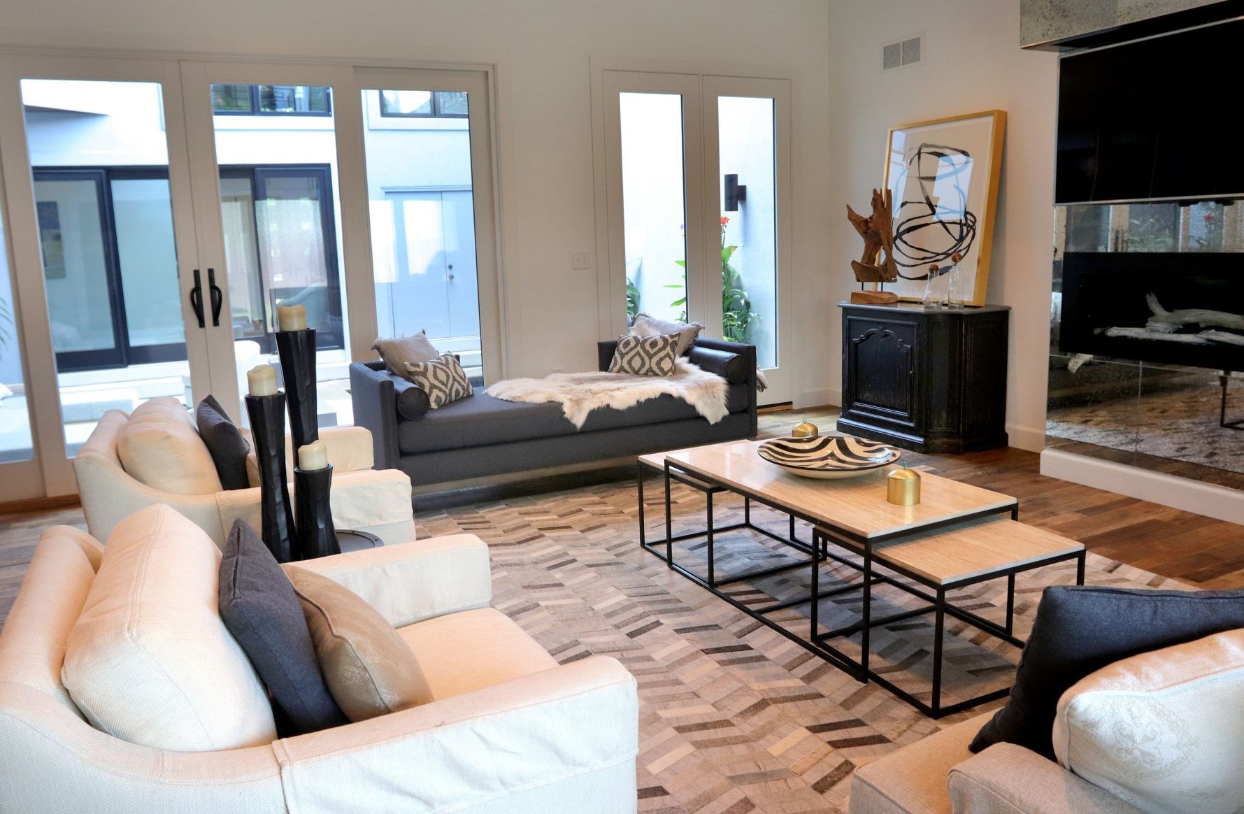 At Home in contemporary home on the Hill